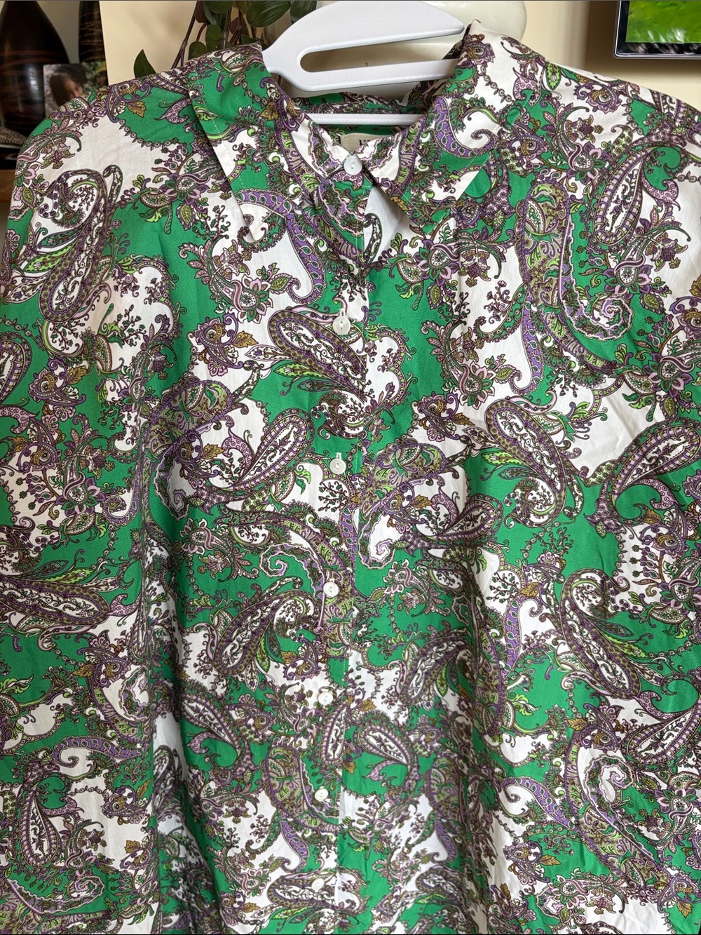 L'AGENCE Mickey Tunic Button-Down Shirt - Picture 5 of 7